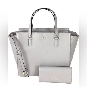 Kate Spade New York Grand Street Hayden and Nika Leather Shoulder Bag Satchel.